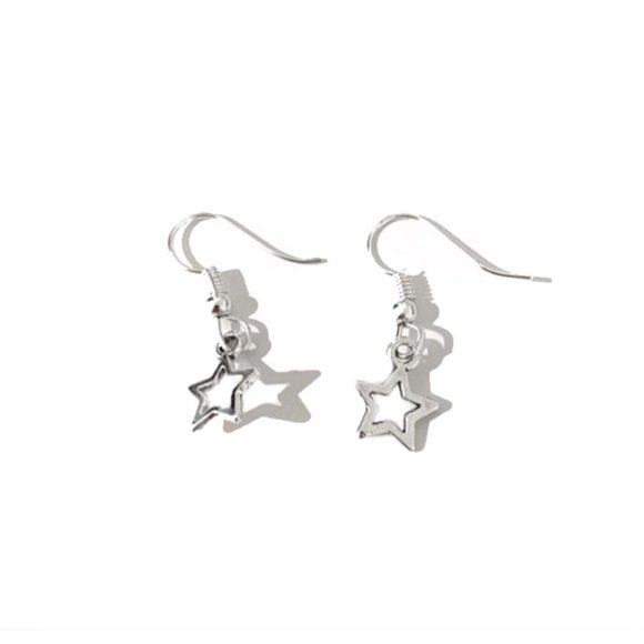 Brandy Melville Jewelry - star earrings